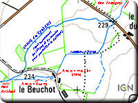 Le canal de Treigny sur l'Arthel