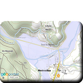 inondation de 1866 a Montreuillon