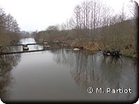 Ruine de l'ancienne prise d'eau