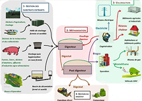 processus de méthanisation