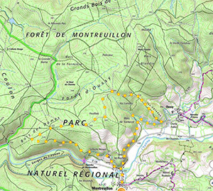 Le circuit du Bois des Dames
