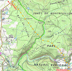 Le chemin médiéval de Corbigny